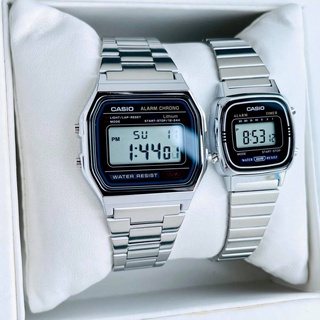 Đồng hồ cặp casio a158 & la670 vintage chính hãng