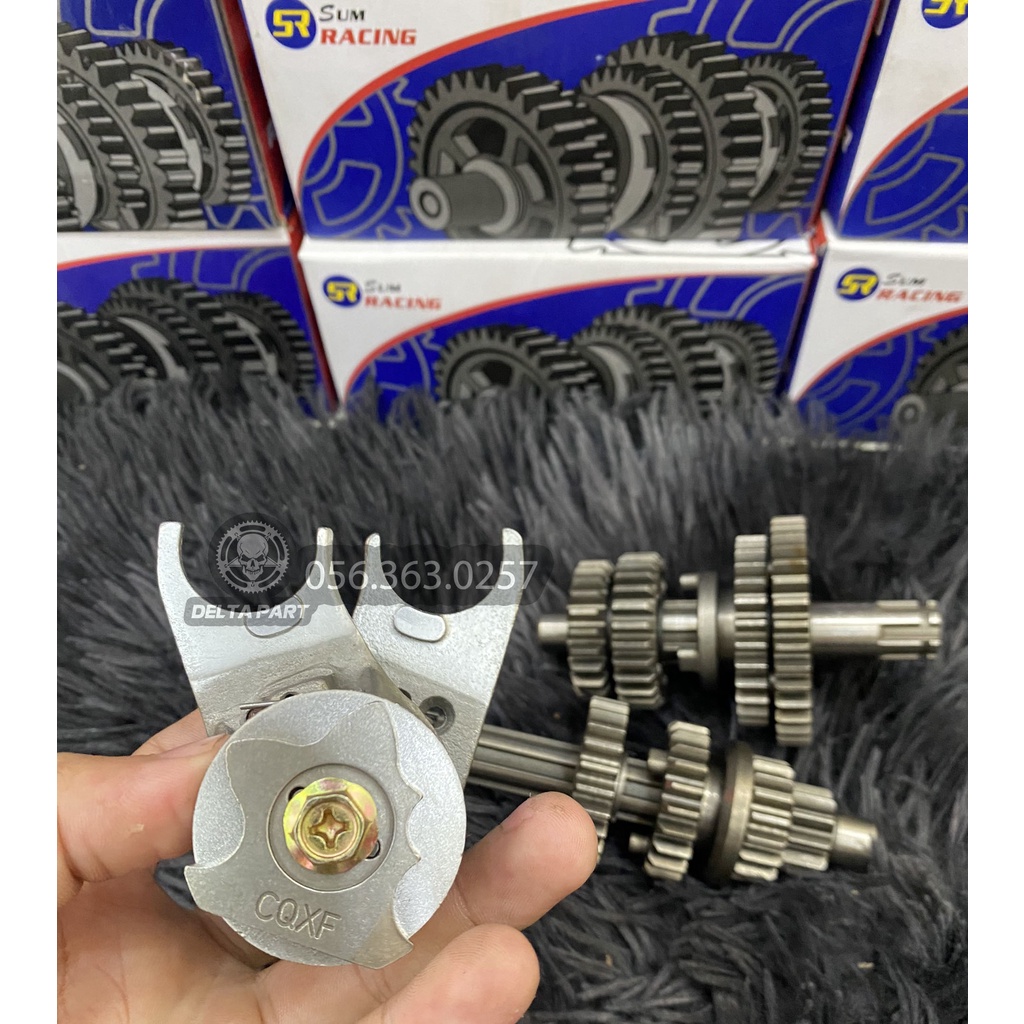 Bộ số 4 số cho cub 50, 67, CL,CD,81,....SỐ Móc 1 tớ 3 lùi các loại xe một nồi