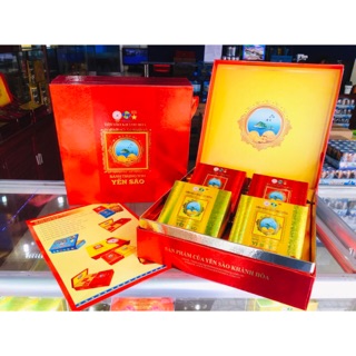 BÁNH TRUNG THU YẾN SÀO KHÁNH HOÀ HỘP 4 BÁNH