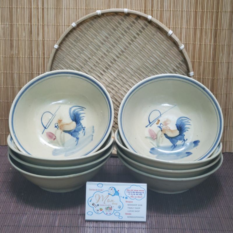 💢🐓Tượng Gà Nhỏ 17cm💥 Tô nhỏ đựng canh soup 1 phần ăn.💫😊 hàng thô sạn thủ công.💢 Nên suy nghĩ trước khi đặt.😋