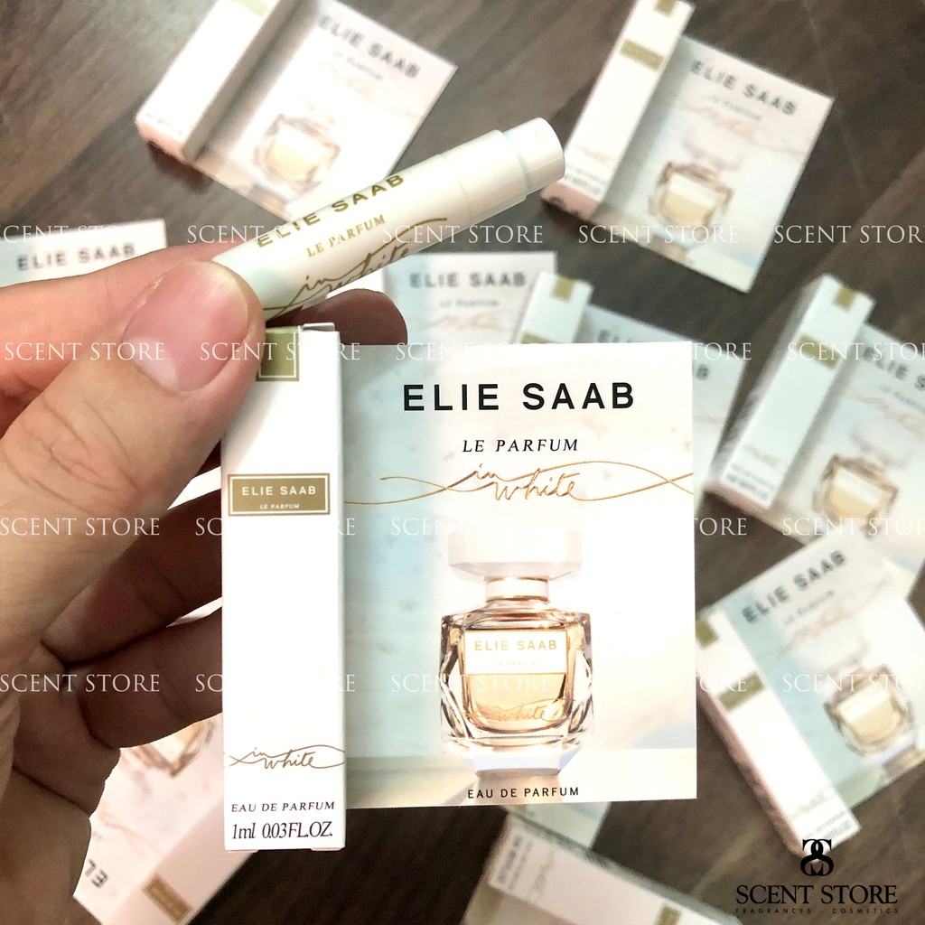 Scentstorevn - Vial chính hãng nước hoa Elie Saab Le Parfum in White [1ml]