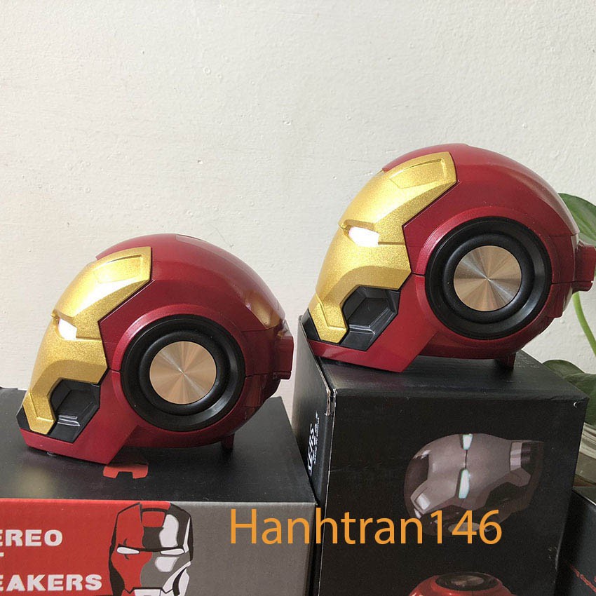 Loa bluetooth Iron man [ xả kho] loa bluetooth siêu anh hùng siêu bass