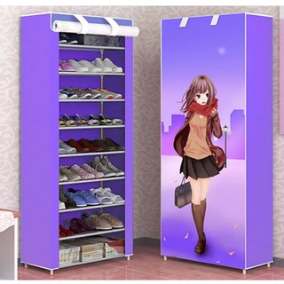 Tủ vải đựng giày dép 7 tầng