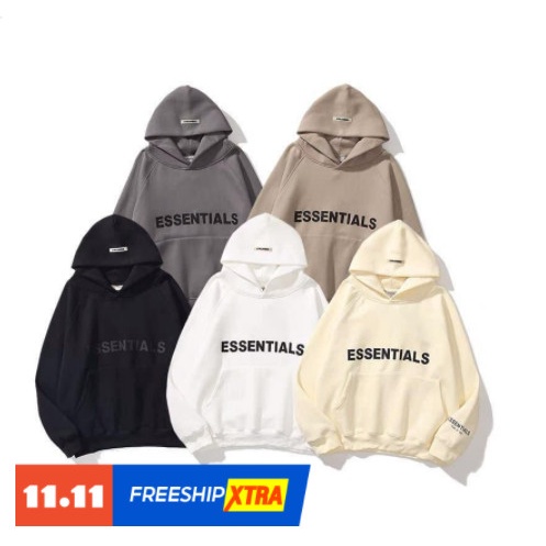 áo nỉ HODDIE Essentials -nỉ bông dày dặn kèm ảnh thật POCAHOUSE