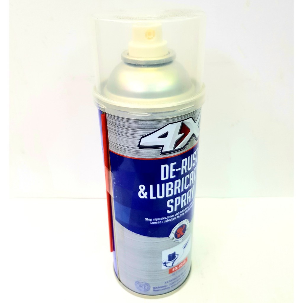 CHAI XỊT CHỐNG RỈ SÉT SIÊU CẤP 4X DE RUST LUBRICATING SPRAY 450ML