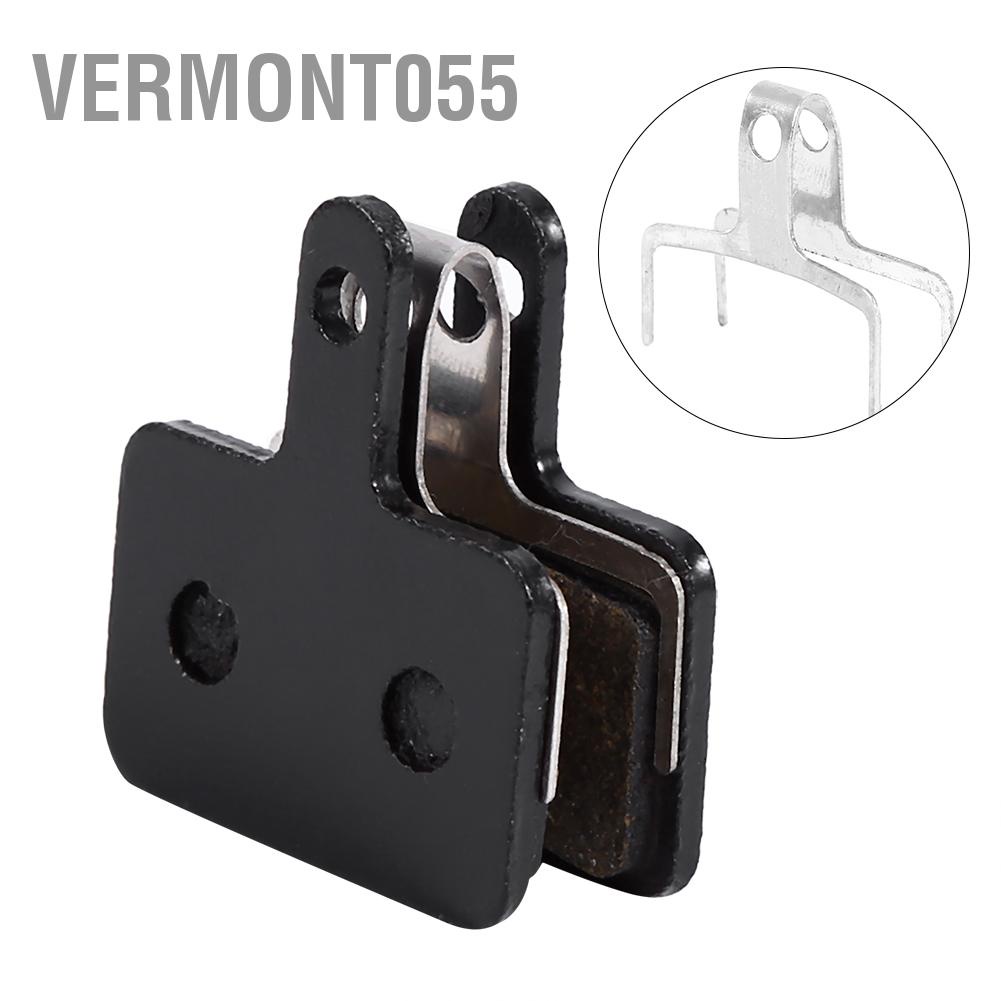 Vermont055 4 cặp má phanh đĩa xe đạp M446 đen.