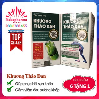 Viên xương khớp Khương Thảo Đan – Giảm nhức mỏi vai gáy, đau lưng, viêm đau thần kinh tọa, phục hồi sụn khớp