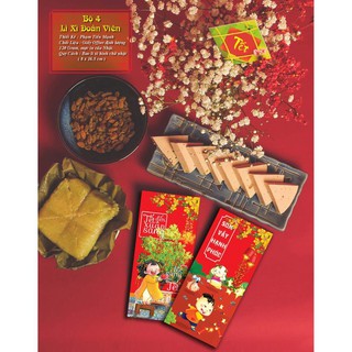 Bộ 100 Lì Xì Tết ( Chia Đều Các Mẫu )