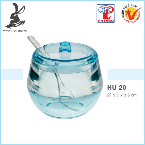 Hủ Gia Vị H20 Nhựa Trong Acrylic Cao Cấp Fataco Việt Nam