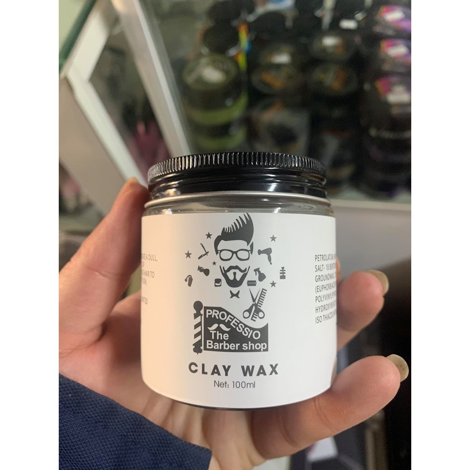 SÁP VUỐT TÓC CLAY WAX PROFESSIO HỘP 100G