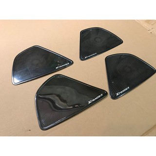 Combo 4 ốp màng loa cho xe mitsubishi xpander 2018 2019 2020 2021 2022 2023