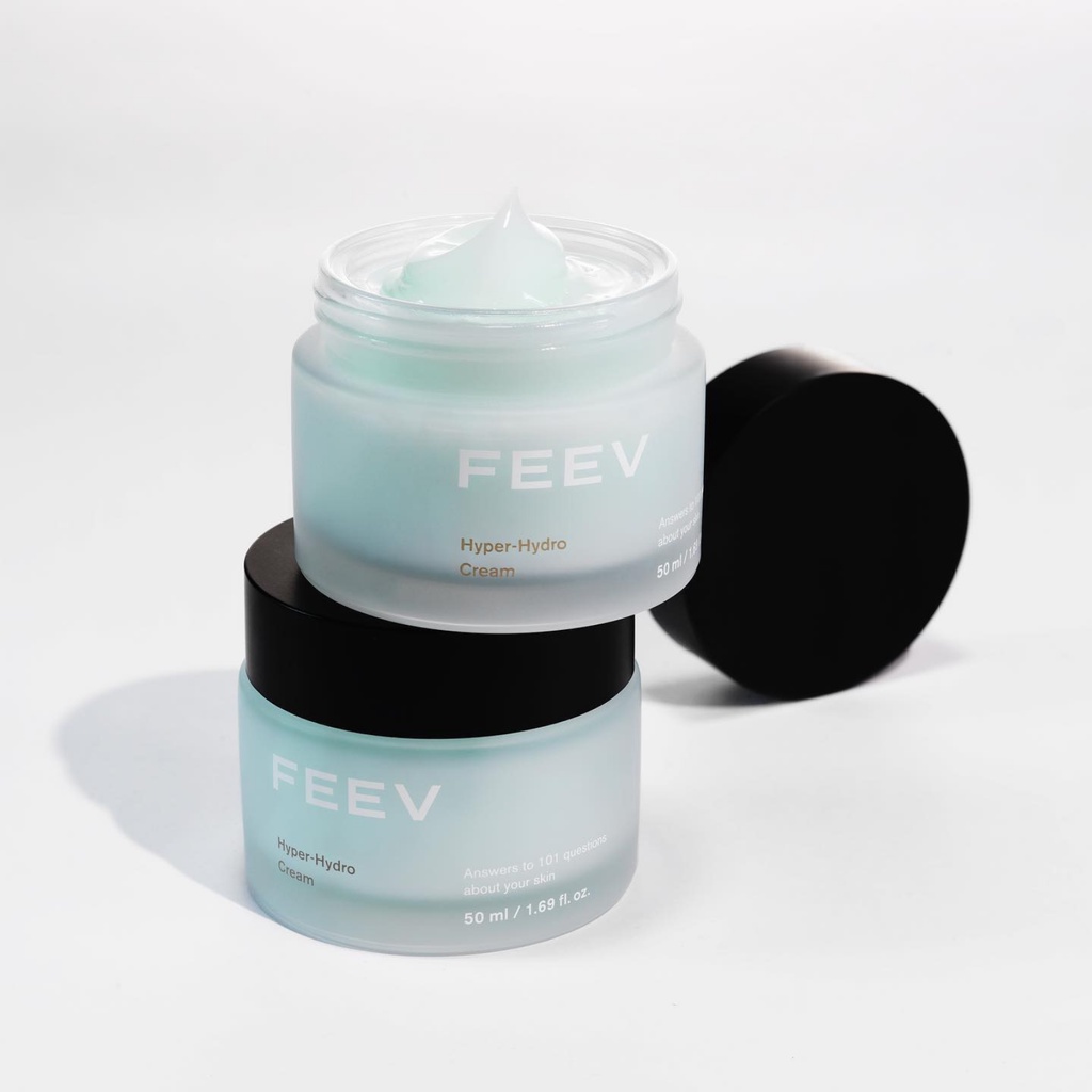Kem Dưỡng Ẩm Toàn Diện & Bổ Sung Chất Béo Củng Cố Hàng Bảo Vệ Da | FEEV Hyper-Hydro Cream 50ML