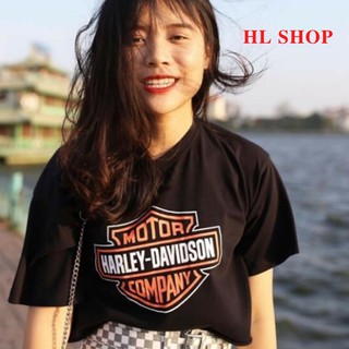 [Xả Kho Lỗ - FREESHIP] Áo croptop, Áo Thun Croptop MOTOR HARLEY-DAVISON COMPANY Nữ dưới 58kg