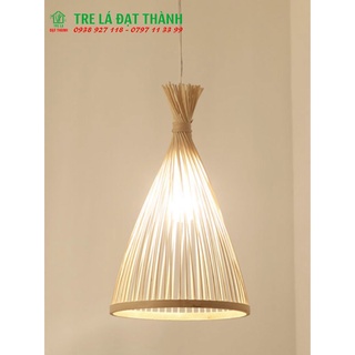 Shop đèn mây tre lá tại hcm - đèn mây tre đan đạt thành