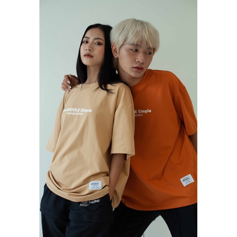 Áo thun T-shirt SIMPLE THE MIDDLE (nhiều màu) | BigBuy360 - bigbuy360.vn