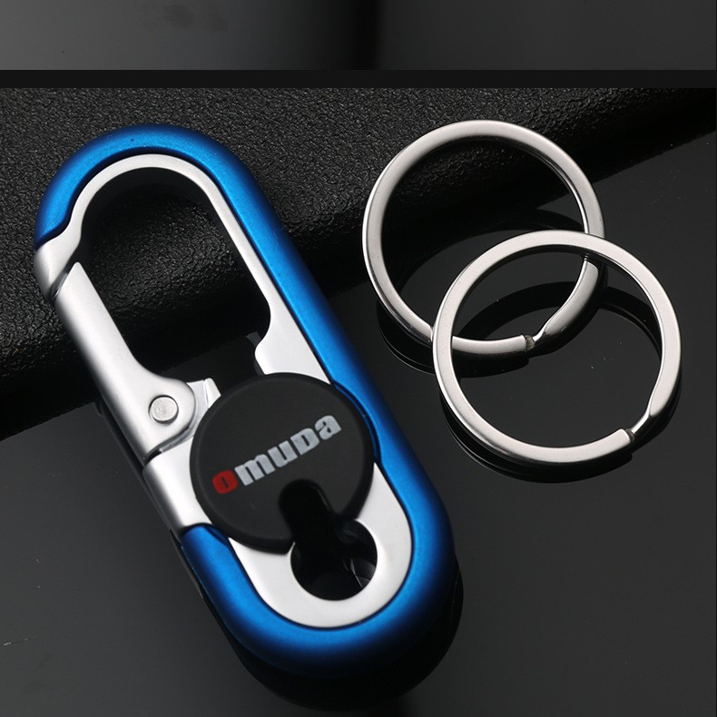 [Mã LIFEXANH03 giảm 10% đơn 500K] Móc khoá xe máy ô tô OMUDA chốt móc đĩa quần inox cao cấp 3746