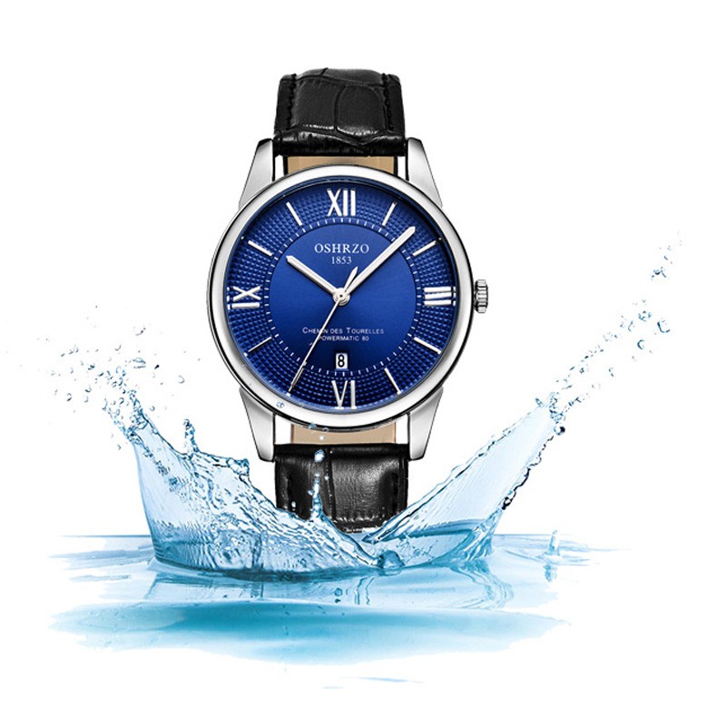 [Mã FAMAYFA2 giảm 10K đơn 50K] (TRỢ GIÁ KHỦNG) Đồng Hồ Nam OSHRZO KOREA Doanh Nhân Dây Da Cao Cấp_ FULL BOX | BigBuy360 - bigbuy360.vn