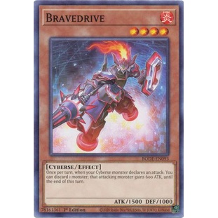 Thẻ bài Yugioh - TCG - Bravedrive / BODE-EN093'