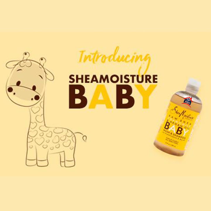 Sữa tắm gội toàn thân Shea Moisture Baby 384ml