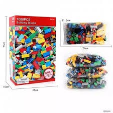 [SIÊU KHUYẾN MÃI] Lego lắp ghép 1000 chi tiết hộp đỏ - Bộ đồ chơi xếp hình sáng tạo cho bé trai và bé gái mẫu mới