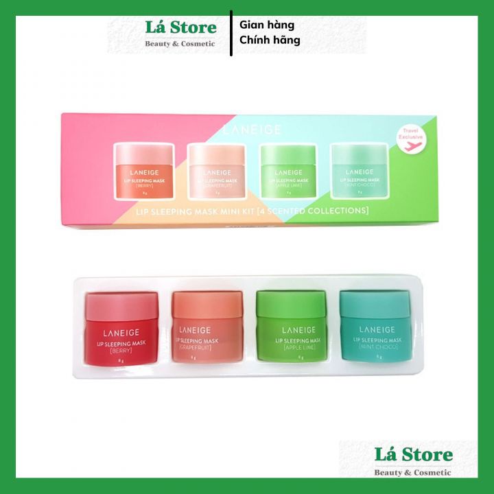 Mặt Nạ Ngủ Laneige 8g 4 Màu Lựa Chọn Dành Cho Môi