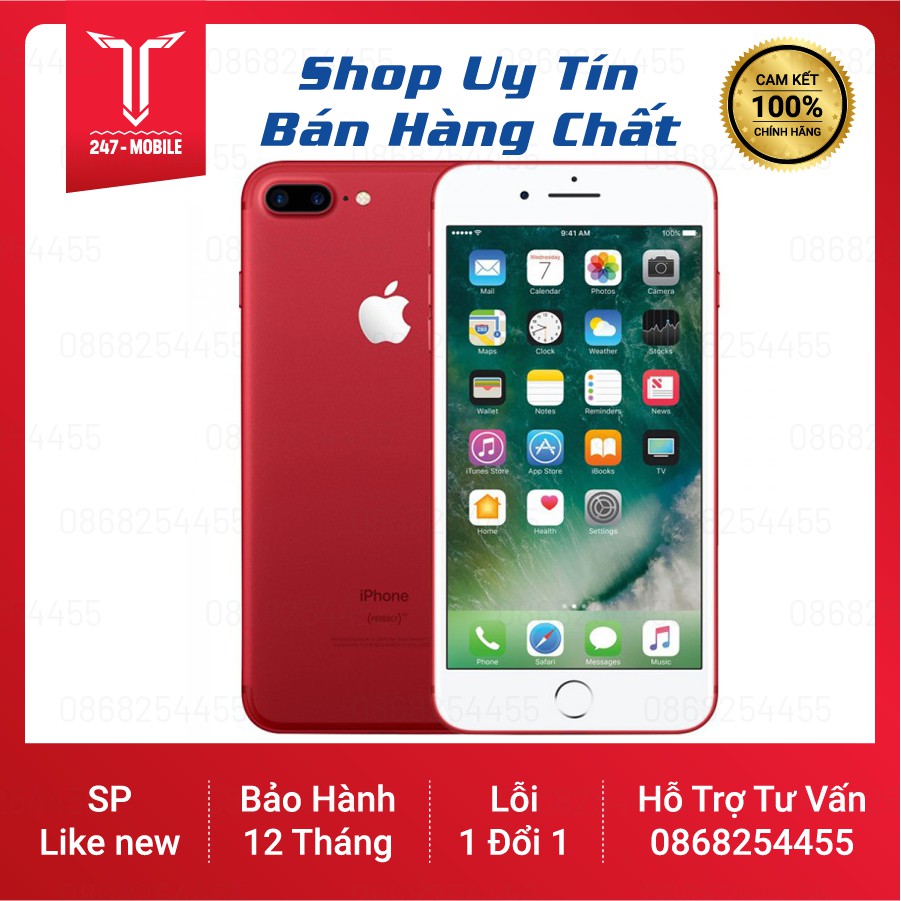 Điện Thoại Iphone 7Plus 128GB Quốc Tế Mới 99% Bảo Hành 12 Tháng