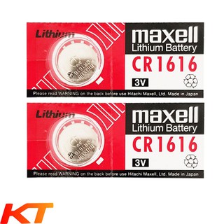 2 Pin CR1616 Maxell lithium Made in japan ( chính hãng).