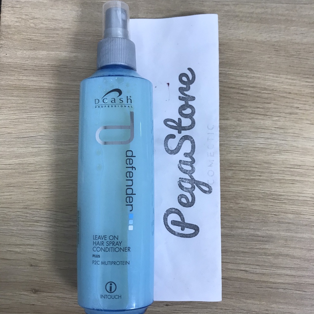 Xịt dưỡng tóc DCASH INTOUCH Sịt dưỡng tóc DCASH Defender Leave On Hair Spray Conditioner chai dưỡng tóc 220ml
