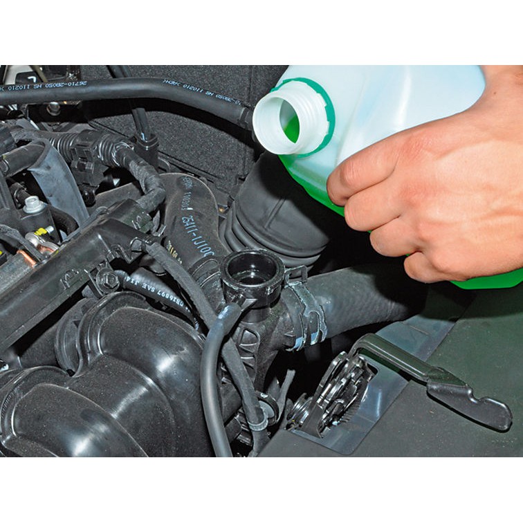 Nước làm mát động cơ ô tô Focar Green Coolant 4L
