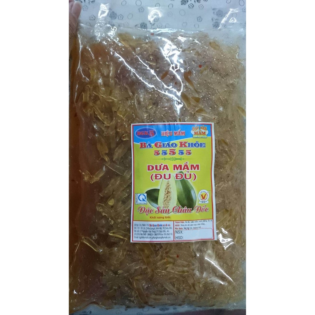 [1KG] Dưa mắm( đu đủ)
