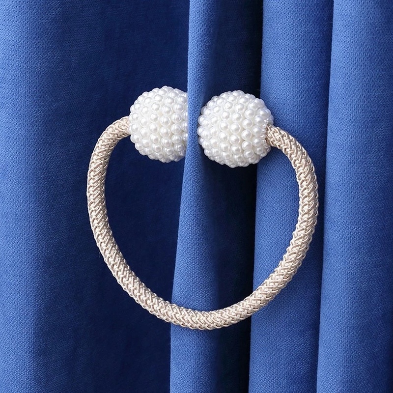 Dây buộc rèm cửa đính ngọc trai giả xinh xắn màu sắc lựa chọn