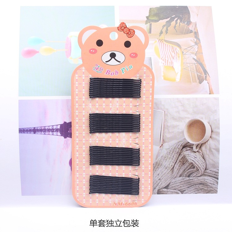 Set 50 cái kẹp tóc mái tăm basic tiện lợi dành cho nữ BAG U KEPTAM50