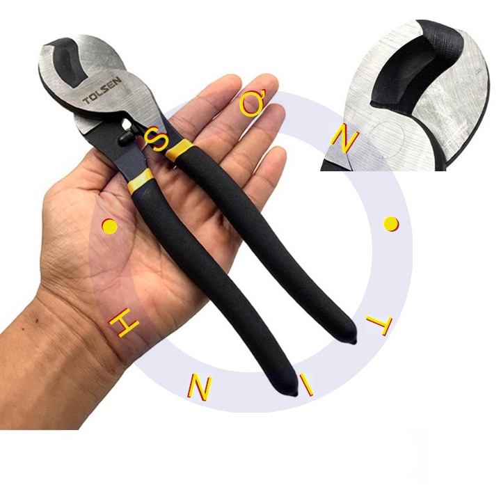 Kềm cắt cáp điện Cable cutter TOLSEN 6in 8in 10in tolsen 38020 38021 38022