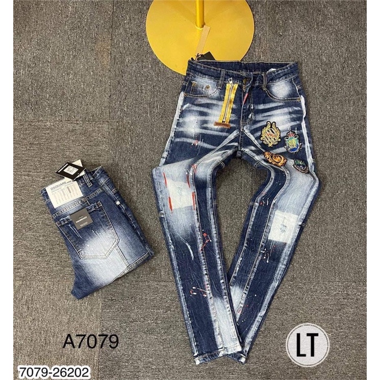 Siêu phẩm quần bò nam Dsq cao cấp_quần jean nam hot hit | BigBuy360 - bigbuy360.vn