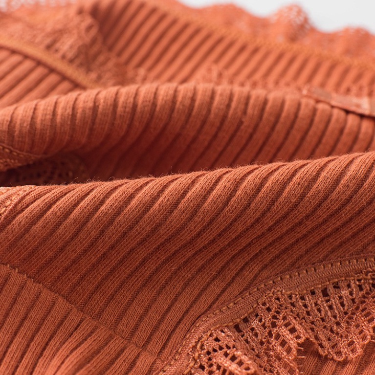 Quần Lót Nữ Cotton viền ren gân tăm kháng khuẩn hoạ tiết viền ren sexy điệu đà Mẫu 1735