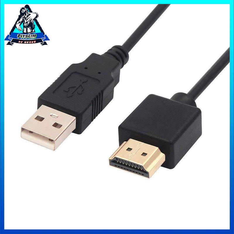 [Fitslim] 0.5 Meters High Precision USB To HDMI-compatible Cable Male Charger Cable