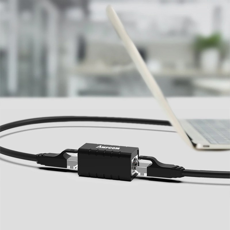 Đầu nối mạng chống sét AMPCOM Cat6 - Chính Hãng