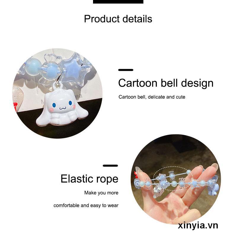 Dây Cột Tóc Đính Hạt Pha Lê Hình Ngôi Sao / Kẹo Thời Trang Cho Bạn Gái