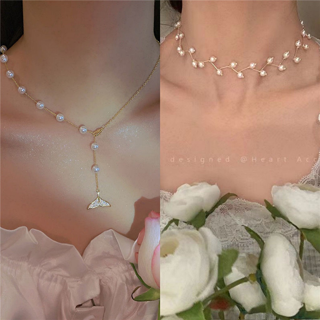 Vòng cổ cao cấp phong cách công chúa thời trang sang trọng cho nữ