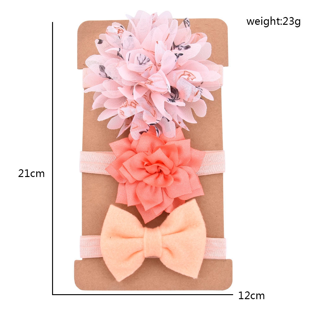 Set 3 Băng Đô Hoa Xinh Xắn Dành Cho Bé Gái