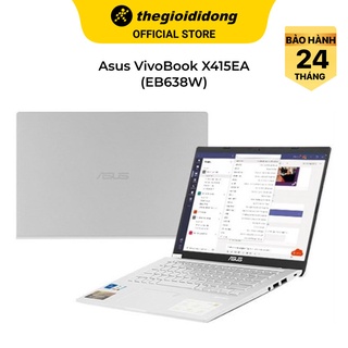 Laptop asus x415ea i3 1115g4/4gb/512gb/14"f/win11//bạc - hàng chính hãng