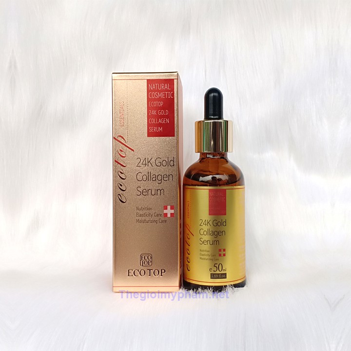 Serum 24K Gold Collagen Ecotop 50ml Hàn Quốc