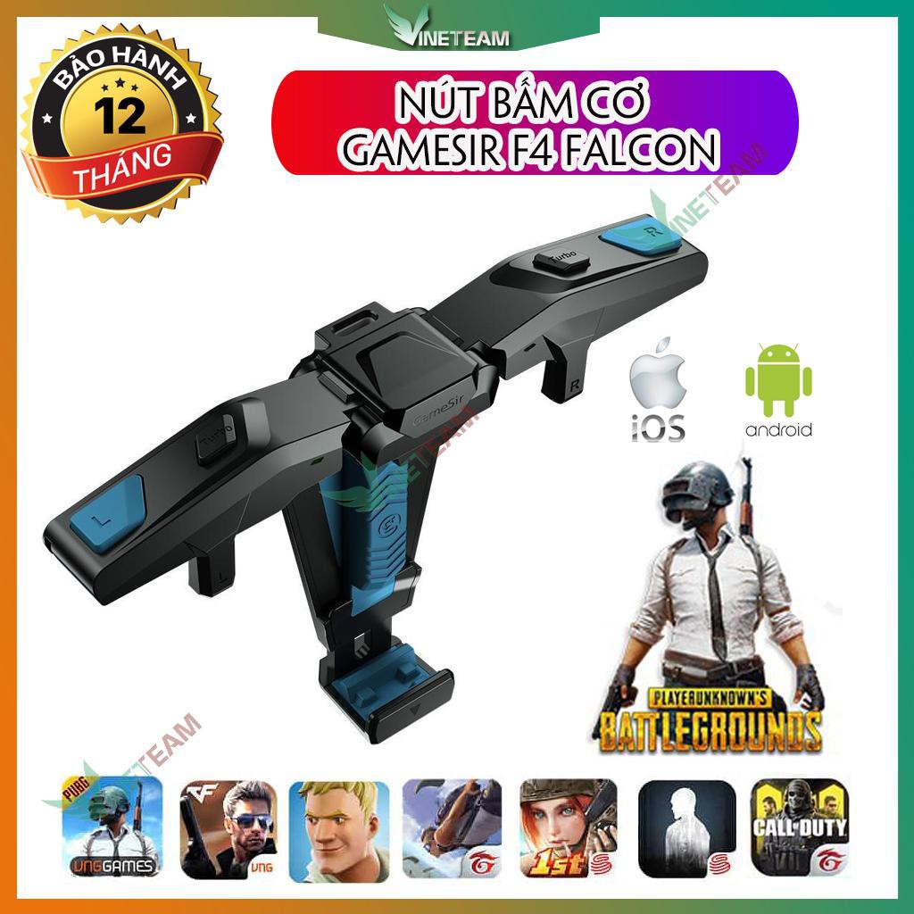 Nút bấm cơ GameSir F4 Falcon tự động autotap cực khủng, chơi game PUBG, Call of Duty, ROS, Free Fire -dc4015