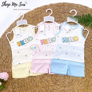 Bộ ba lỗ Moon chất petit  mẫu Hello