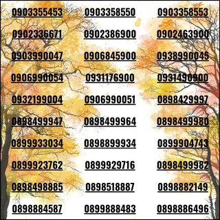 Xả kho sim số đẹp làm ăn lớn nhất Miền Nam