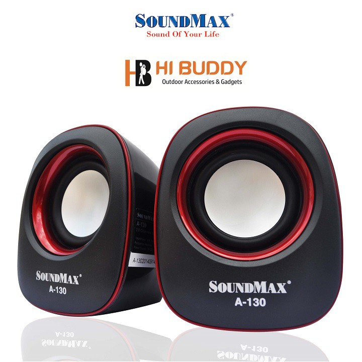 { CHÍNH HÃNG } Loa SOUNDMAX A130 Nhỏ Gọn - HIBUDDY