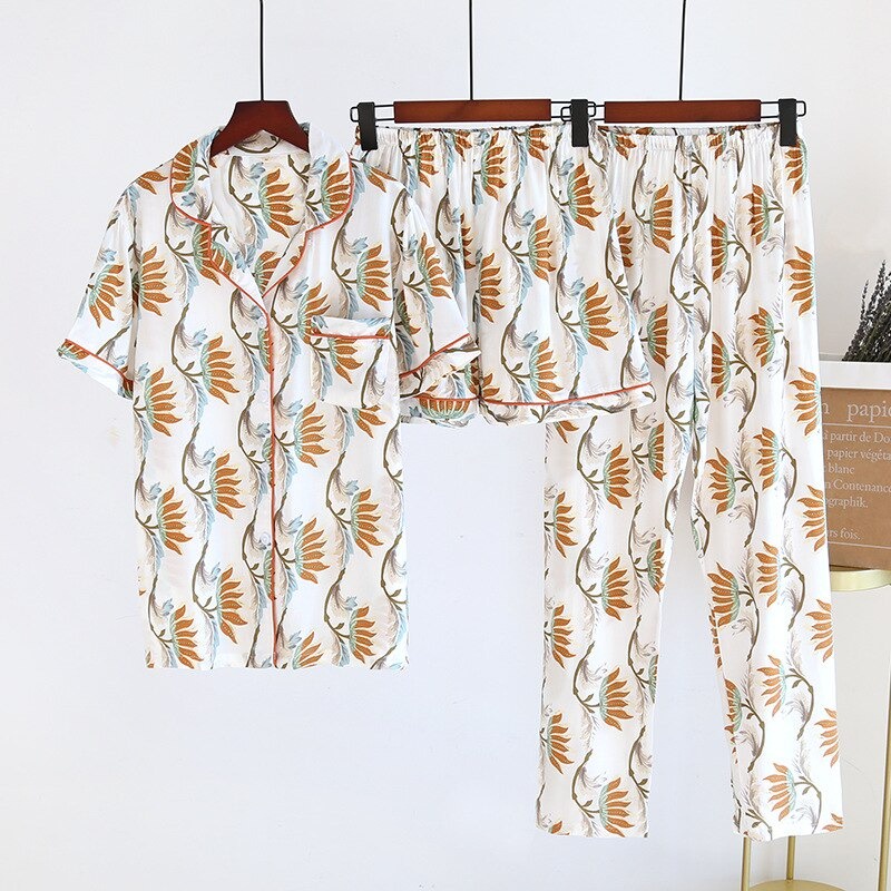 Pyjama Đồ Ngủ Mặc Nhà Họa Tiết PJ02