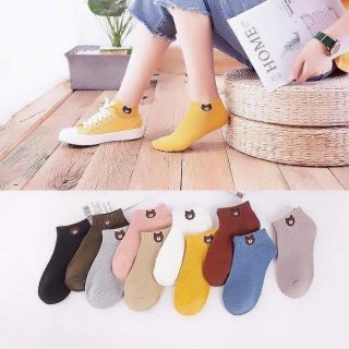 Combo 10 đôi vớ lưới ngắn hình gấu,,,