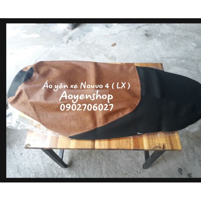 ☜◑☾Áo yên xe Nouvo 4 ( LX ) tặng kèm bọc chân chống
