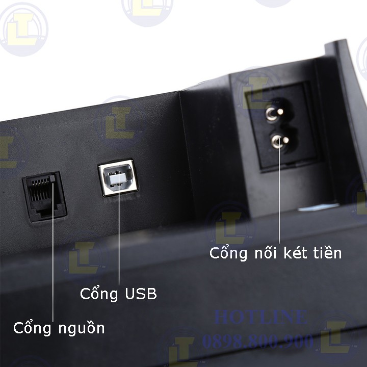 Máy in bill tính tiền Xprinter 58iih + 05 cuộn giấy in bill